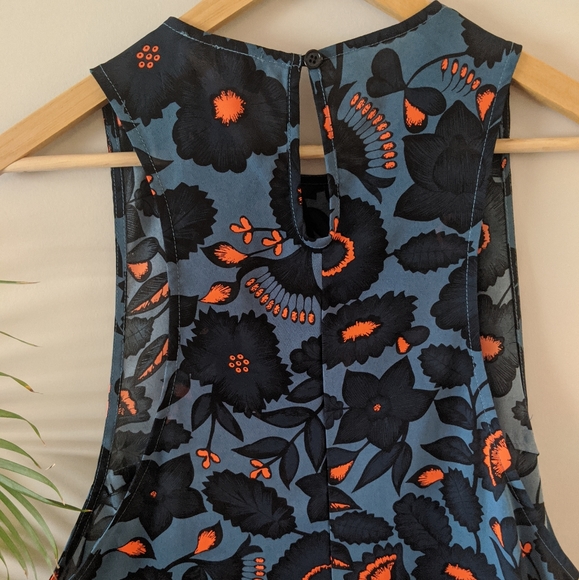 Graphic Floral Tunic/Dress - Picture 3 of 5